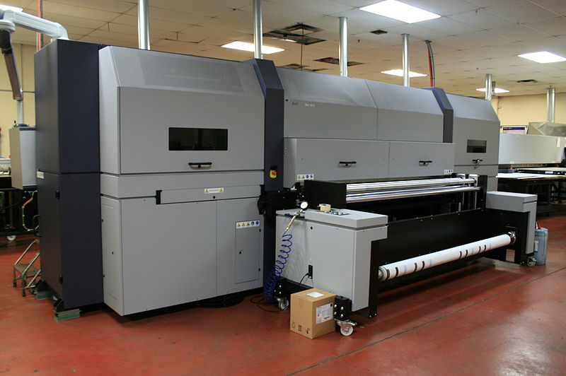 800px Digital Printing Press