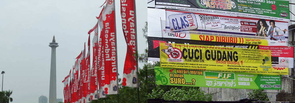 Contoh Spanduk Umbul Umbul