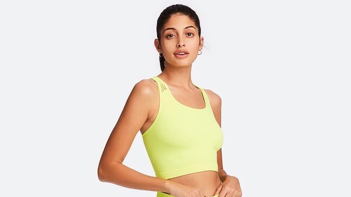 Warna Fluorescent Baju Olahraga Crop