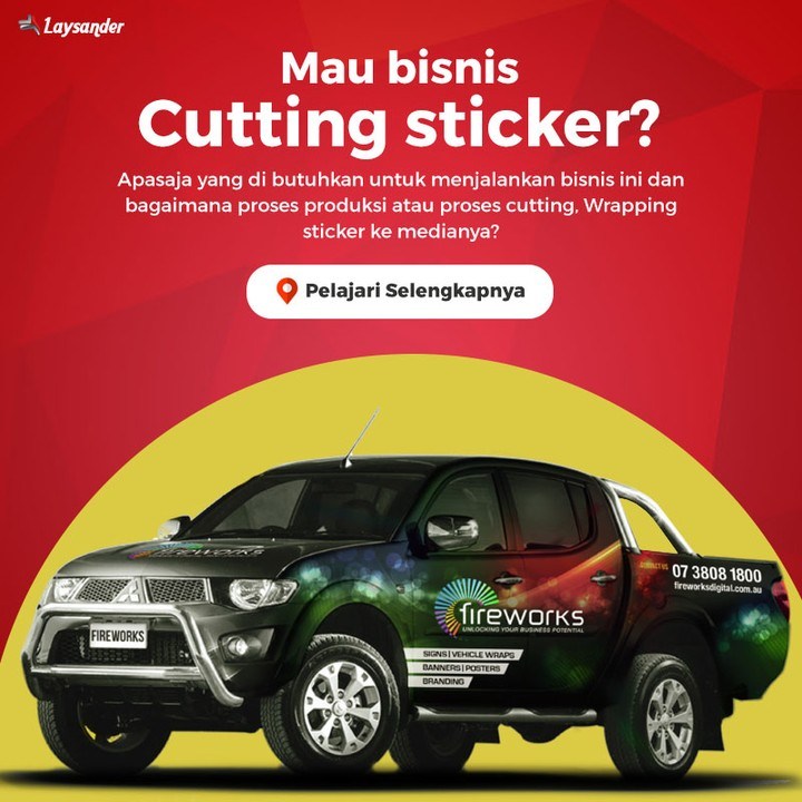 bisnis cutting sticker 1