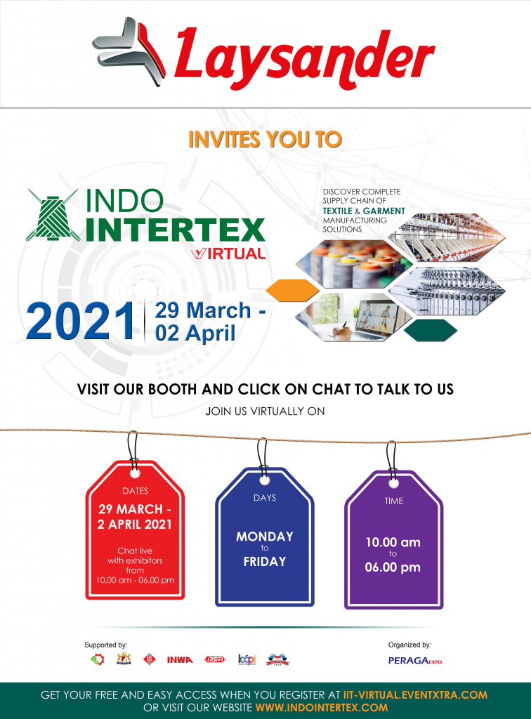 Indo Intertex 2021 kembali hadir untuk Anda!